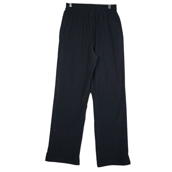 All In Motion Pull-On Pants Women's Small Black Elastic Back Wide Leg Athletic - Picture 2 of 8